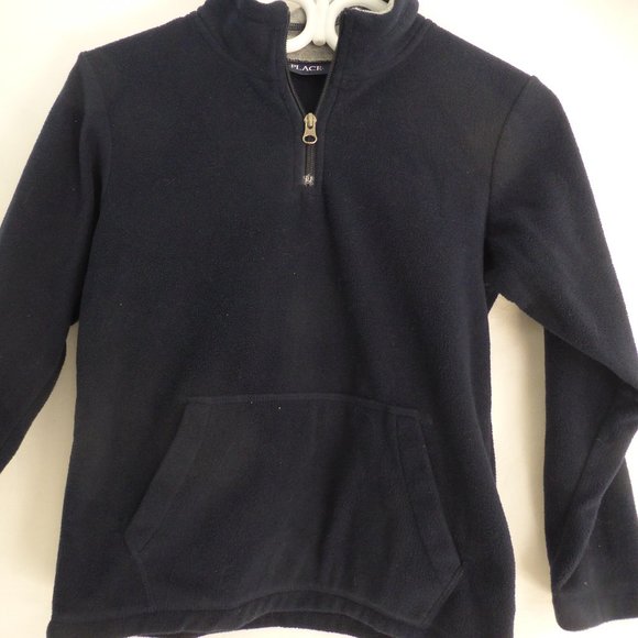 CHILDREN'S PLACE, medium, 7-8 partial zip fleece